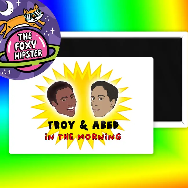 Troy & Abed Magnet