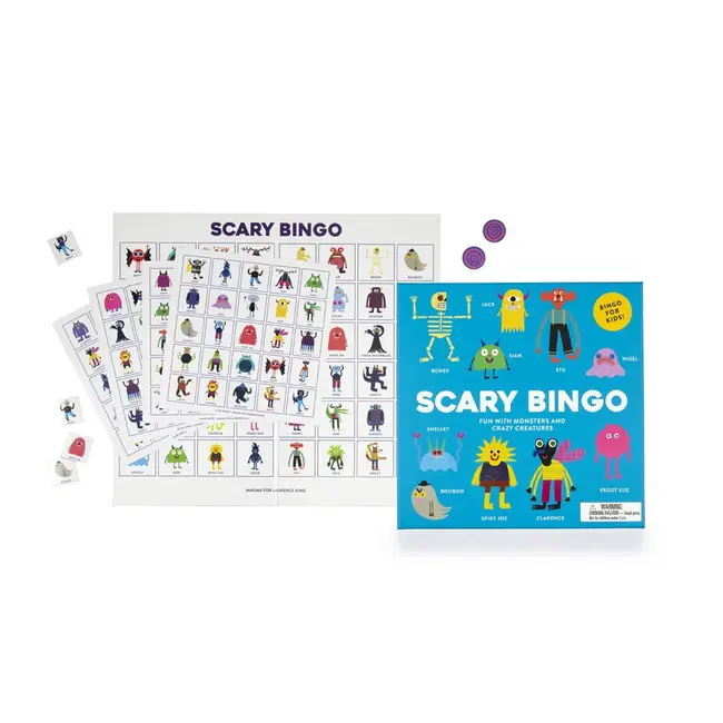 Scary Bingo: Fun with Monsters and Crazy Creatures