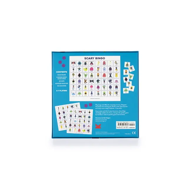 Scary Bingo: Fun with Monsters and Crazy Creatures