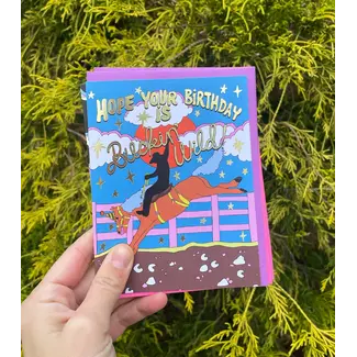 Buckin' Wild Birthday Card
