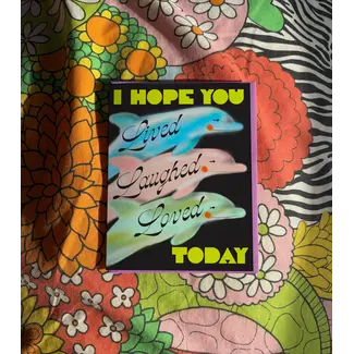 Live Laughed Love Card