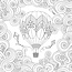 Boho Dreams Adult Coloring Book