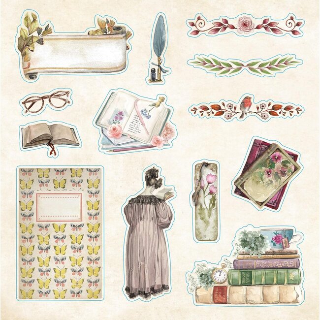 Bibliophilia Sticker Book