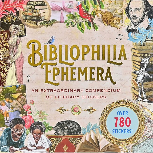 Bibliophilia Sticker Book