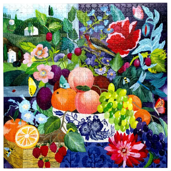 Stone Fruit Still Life Puzzle - 1000 Piece