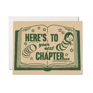 Next Chapter Congratulations Card