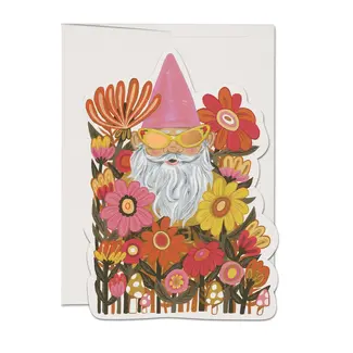 Radical Gnome Die Cut Foil Card