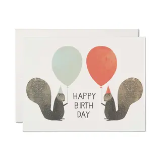 Party Squirrels Card