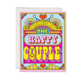 Happy Couple Wedding Card