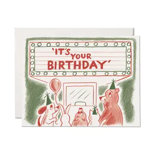 Birthday Marquee Card