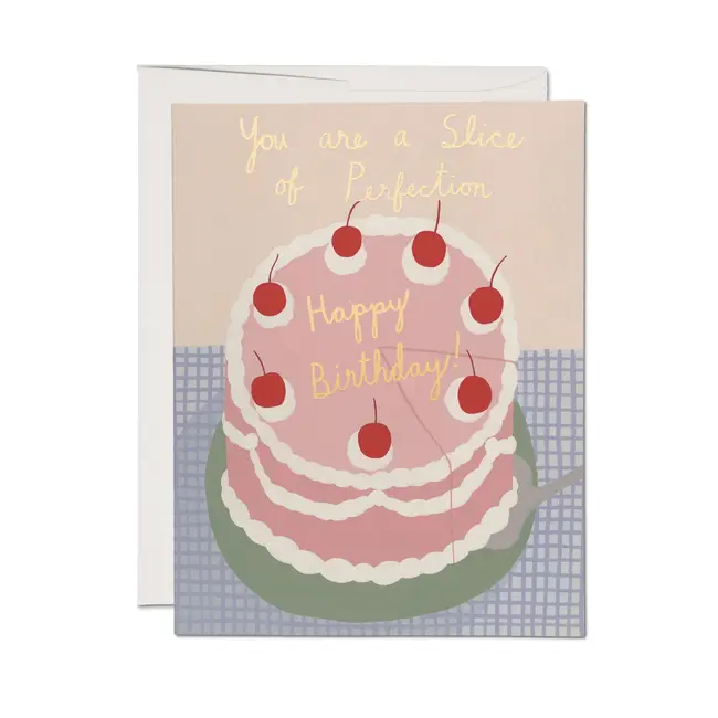Slice of Perfection Birthday Card