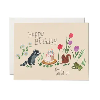 Birthday Critters Card