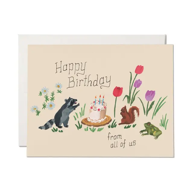 Birthday Critters Card