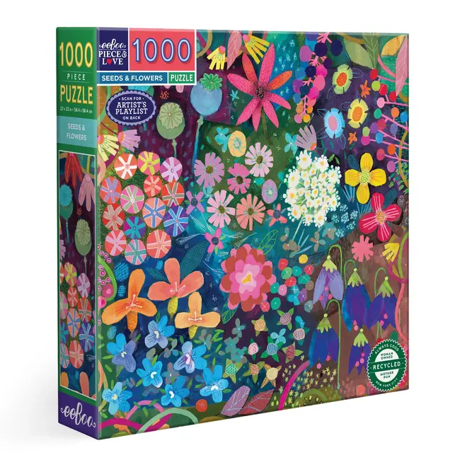 Seeds & Flowers Puzzle - 1000 Piece