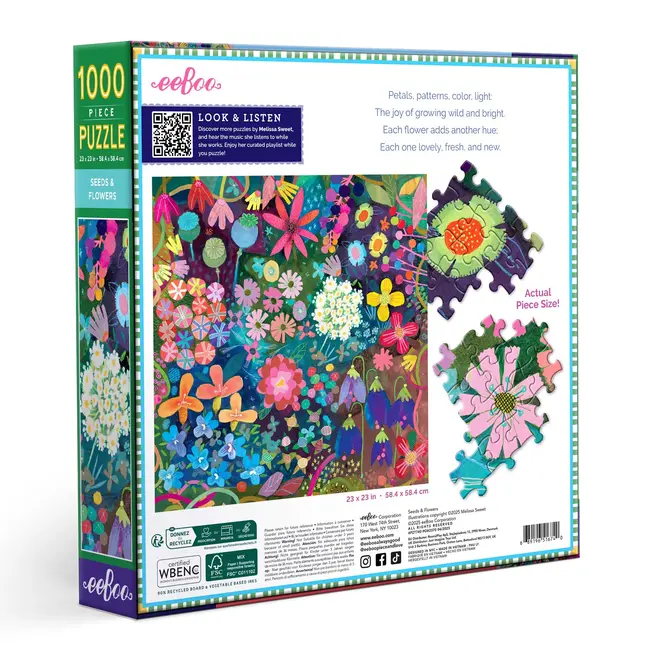 Seeds & Flowers Puzzle - 1000 Piece