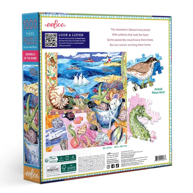Seashells by the Seashore Puzzle - 1000 Piece