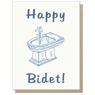 Guttersnipe Press Happy Bidet Card