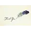 Watercolor Quill Thank You Cards