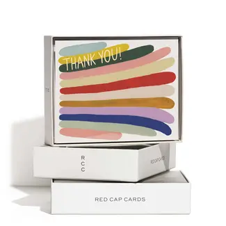 Rainbow Stripes Thanks Boxed Set