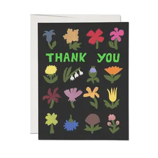 Little Flowers Thank You Card