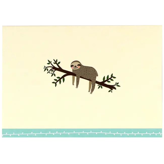 Sloth Notecards Boxed