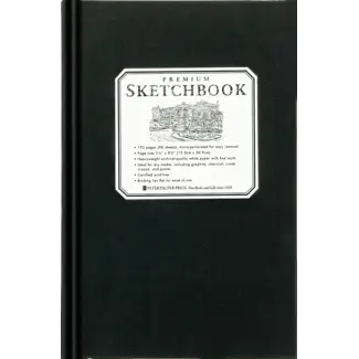 Small Black Premium Sketchbook