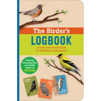The Birder's Logbook: Seek and Sticker Book