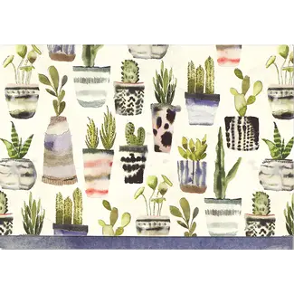 Watercolor Succulents Notecards