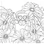 Goth Garden Adult Coloring Book