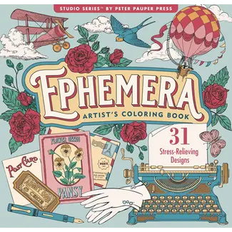 Ephemera Adult Coloring Book