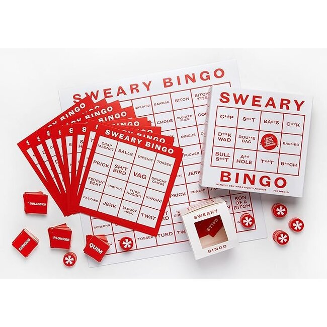 Sweary Bingo: A Party Game for The Potty-Mouthed