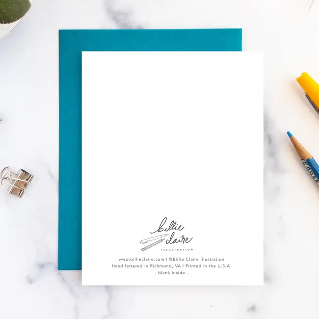 Billie Claire Handmade LLC Burned as Witches Card