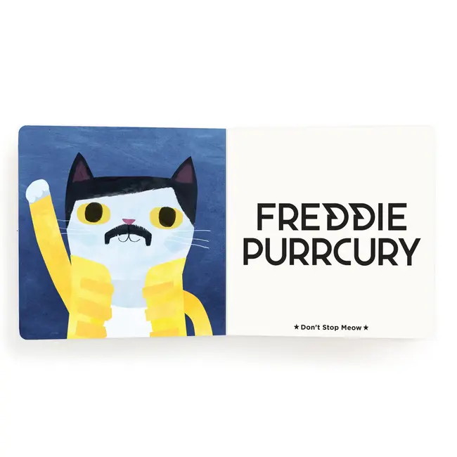 Music Cats Board Book