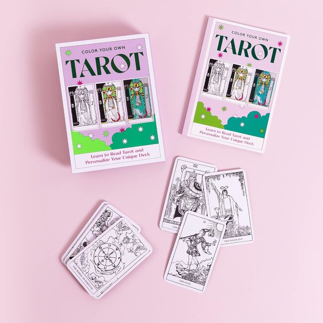 Color Your Own Tarot: Learn to Read Tarot and Personalize Your Unique Deck