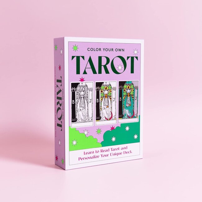 Color Your Own Tarot: Learn to Read Tarot and Personalize Your Unique Deck