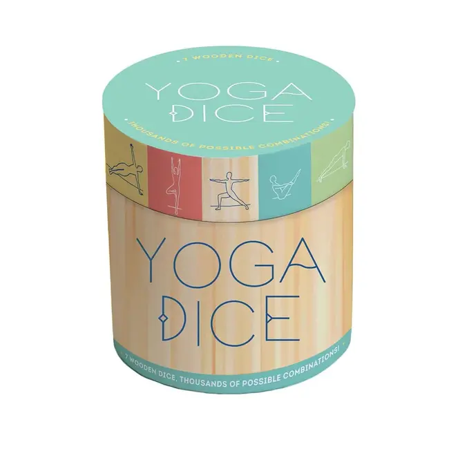 Yoga Dice: 7 Wooden Dice, Thousands of Possible Combinations!