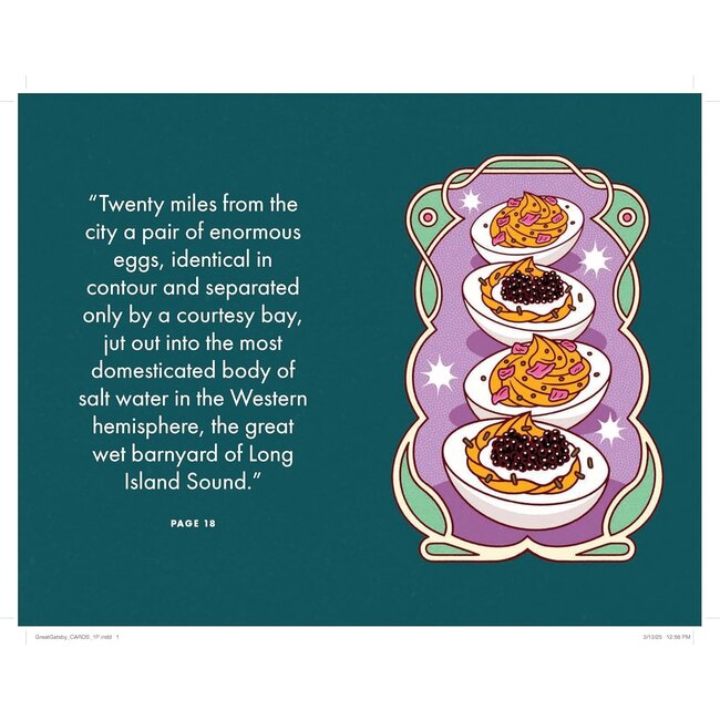 The Great Gatsby: The Complete Novel with 15 Recipes Inspired by the Roaring ’20s (Cook the Book)