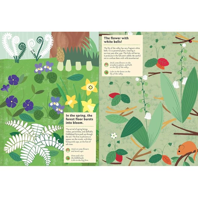 In The Forest My Nature Sticker Activity Book