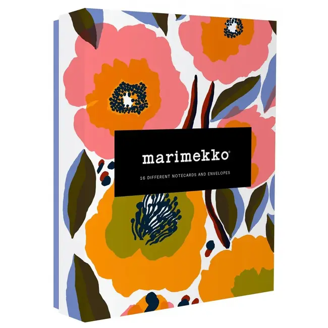 Marimekko Kukka Assorted Notecards - Gift Box of 16