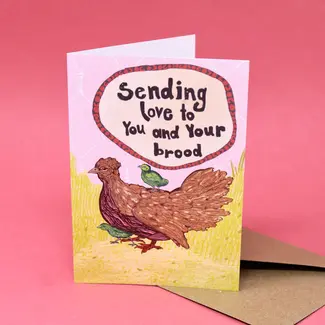 Love to Your Brood Card