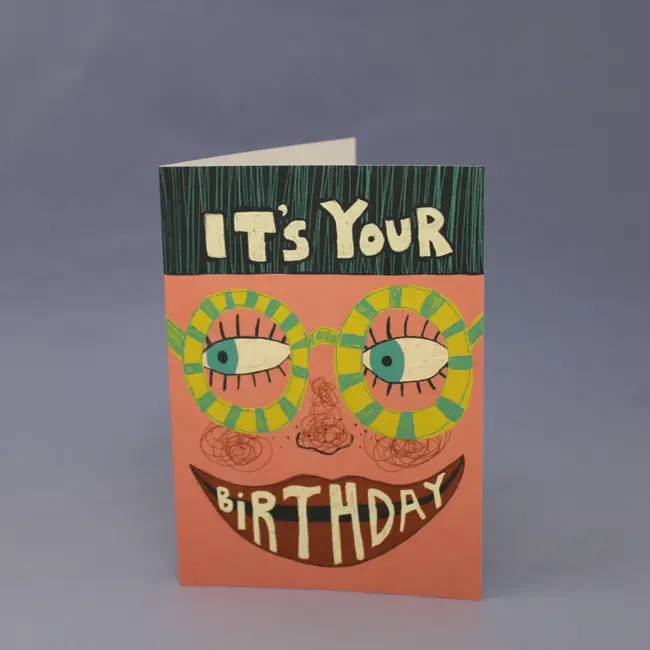It's Your Birthday Glasses Card