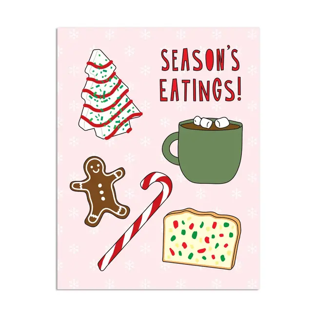 Seasons Eatings Holiday Card