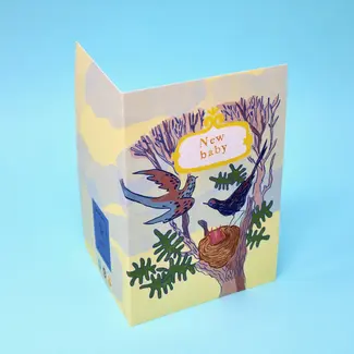 New Baby Bird Card