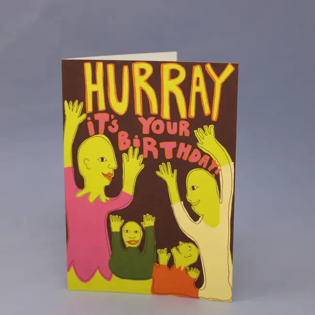 Hurray It's Your Birthday Card