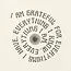 I Am Grateful Print 11x11"