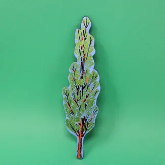 Tree Huger Magnet - Cornflower