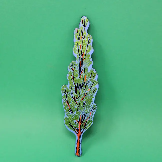 Tree Huger Magnet - Cornflower