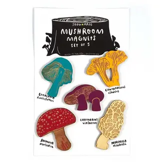 Mushroom Magnet Set/5 Series 1