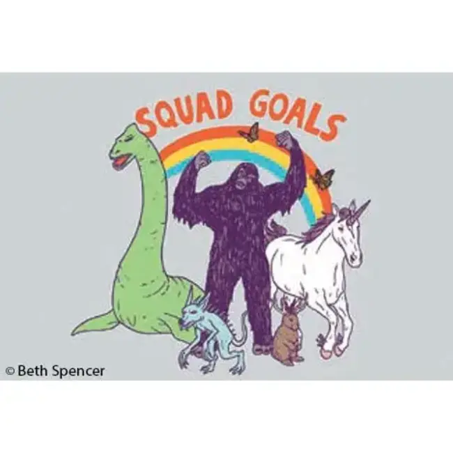Squad Goals (Animals) Magnet