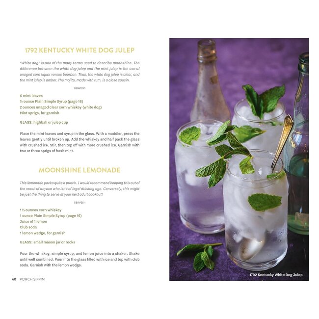 Cocktails Southern Style: Pours, Drinks, Sips, and Bites